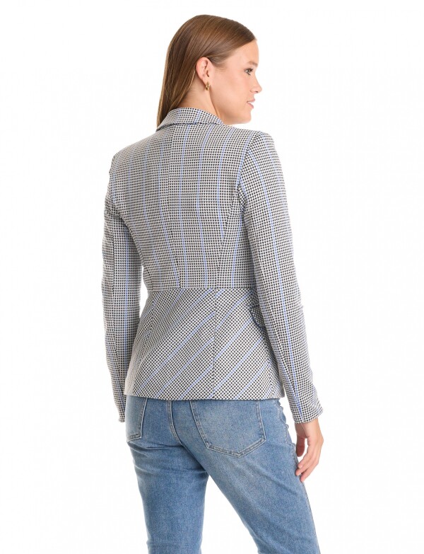 Blazer Jacquard BLANCO/MULTI