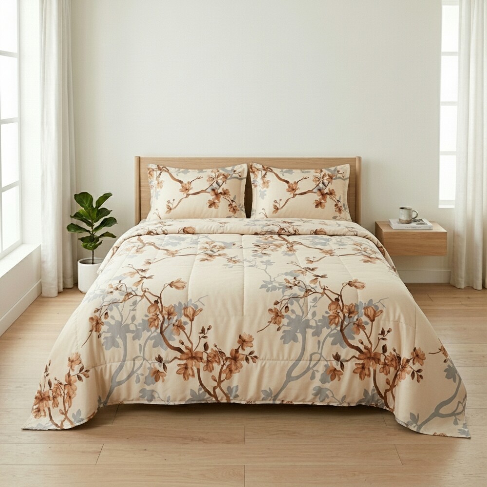 Acolchado 2 Plazas Microfibra