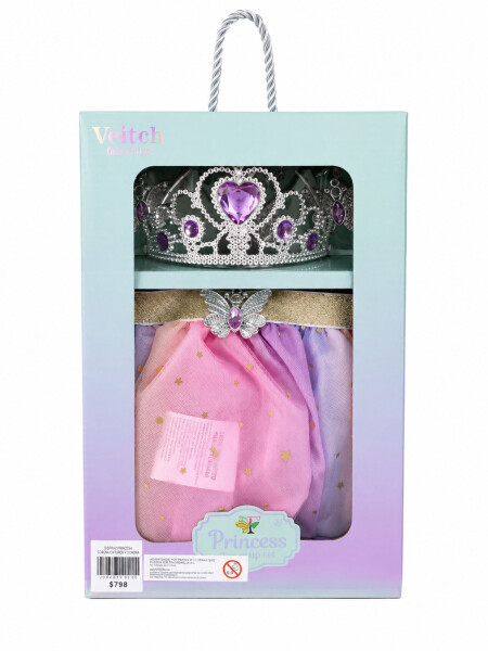 DISFRAZ PRINCESA MULTICOLOR