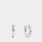 Aros Argollas Metal Aros Argolla De Metal - Plateado