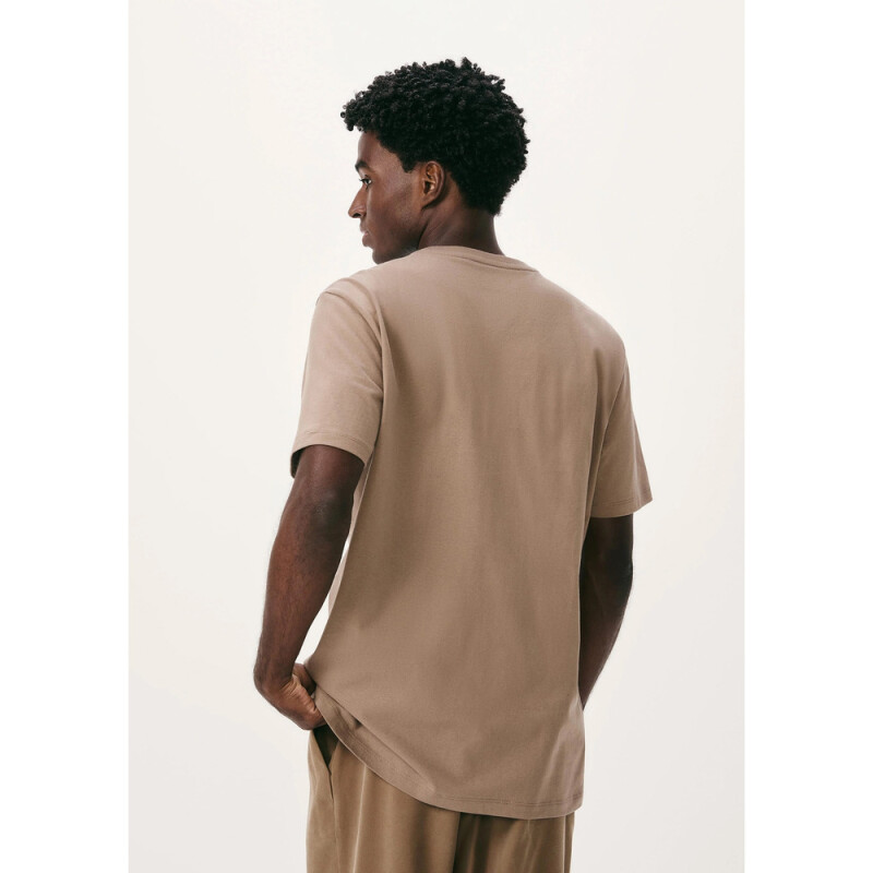CAMISETA MM MASC MARROM MEDIO