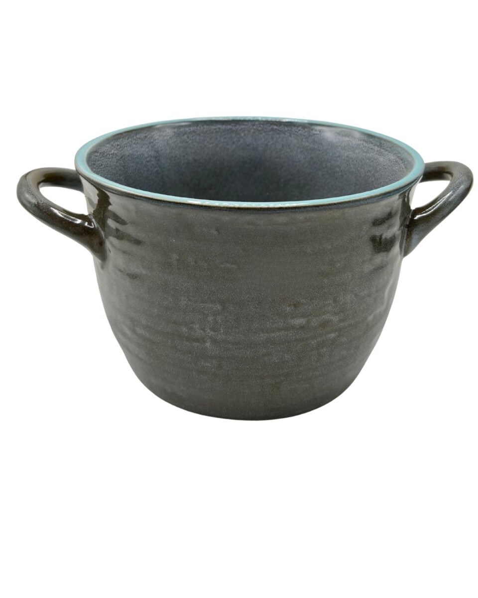 CACEROLA DE PORCELANA SIN TAPA • 15cm 