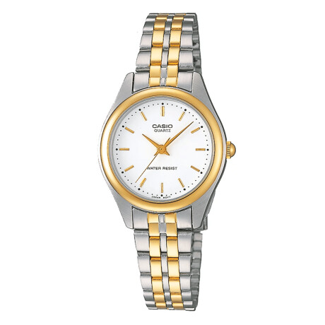Reloj Casio LTP1129G-7ARDF Acero Clasico Combinado 0