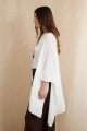 RUANA COTTON BLANCO