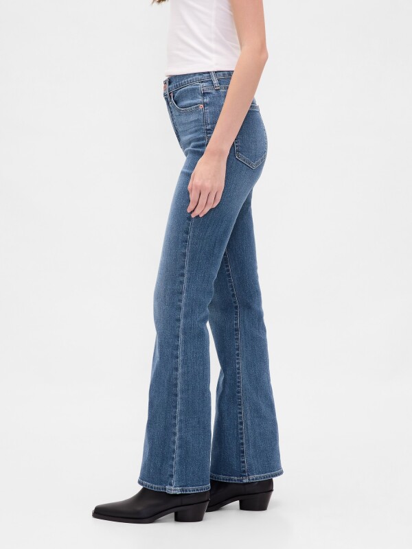 70S FLARE HR MED HERON MEDIUM WASH