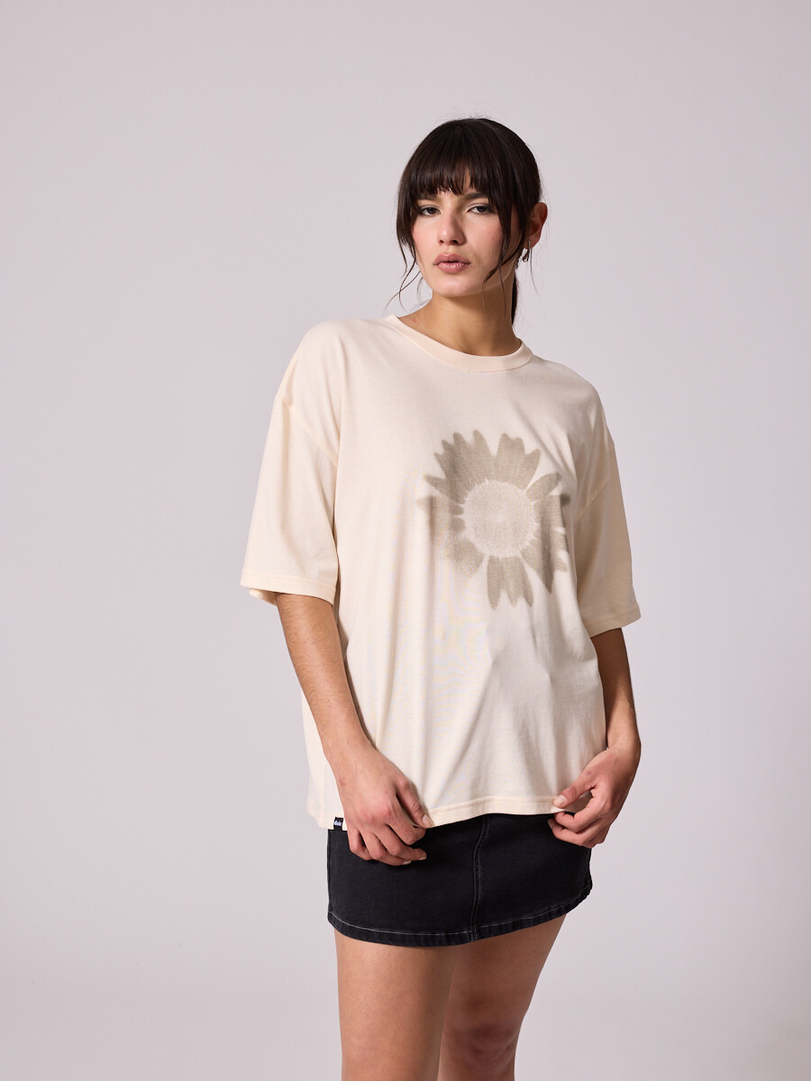 T-SHIRT SERINA DIXIE - Crudo 