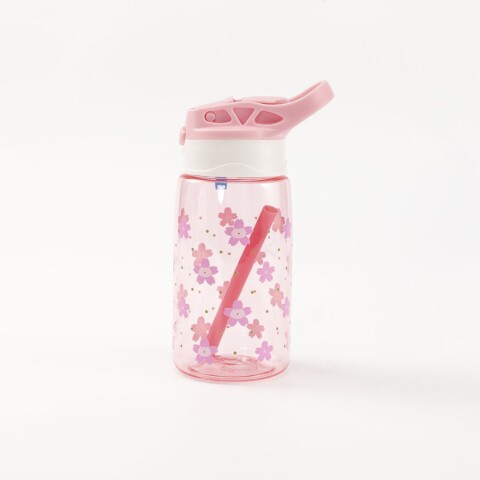 BOTELLA PLÁSTICA GATO MIMI CON TAPA FLIP Y SORBETE (480 ML / ROSA) BOTELLA PLÁSTICA GATO MIMI CON TAPA FLIP Y SORBETE (480 ML / ROSA)