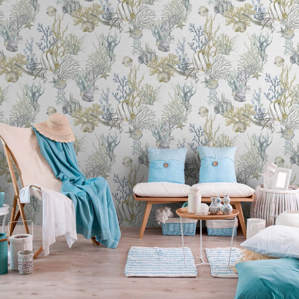 PAPEL PINTADO OCEAN PAPEL 10*0,53MTS