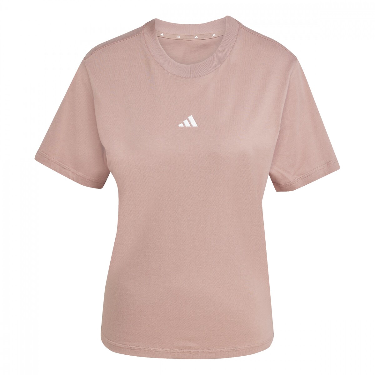 Remera Adidas TSHIRT W SL SJ T de Mujer - JI6075 - Rosa Viejo-blanco 