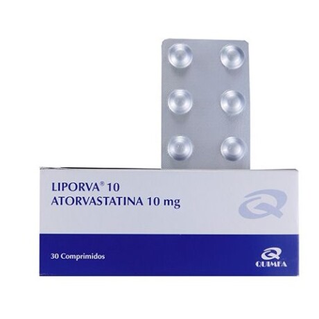 Liporva 10mg 30 COM Liporva 10mg 30 COM