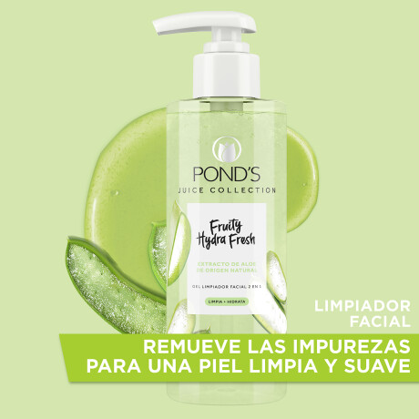Gel de Limpieza Facial Pond’s Fruity Hydra Aloe 200ml Gel de Limpieza Facial Pond’s Fruity Hydra Aloe 200ml