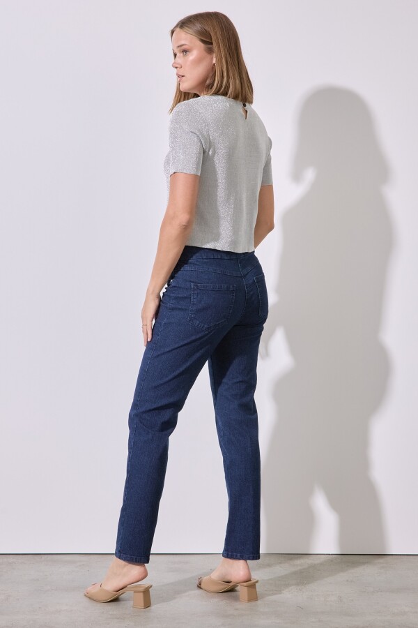 Jegging Pretina Ancha JEAN OSCURO