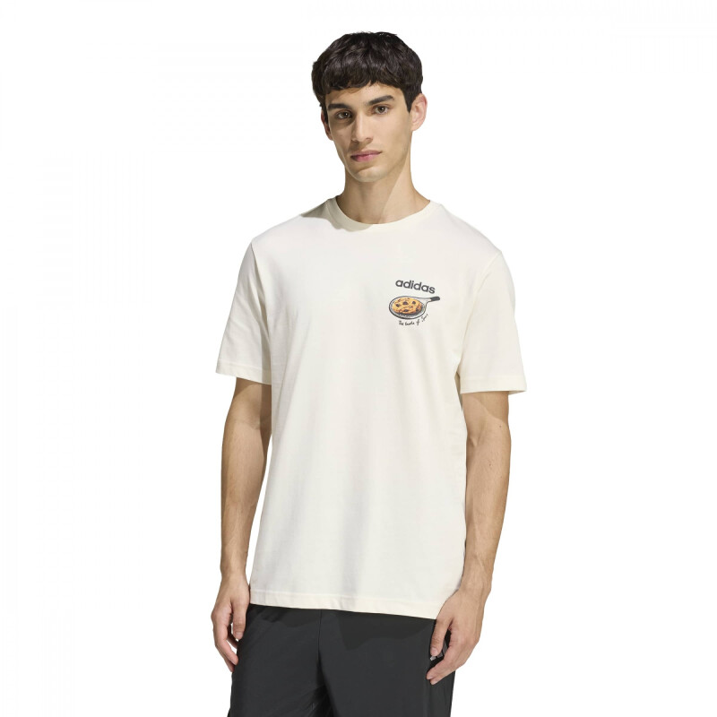 REMERA ADIDAS M COOKIE Hombre KD3931 Blanco