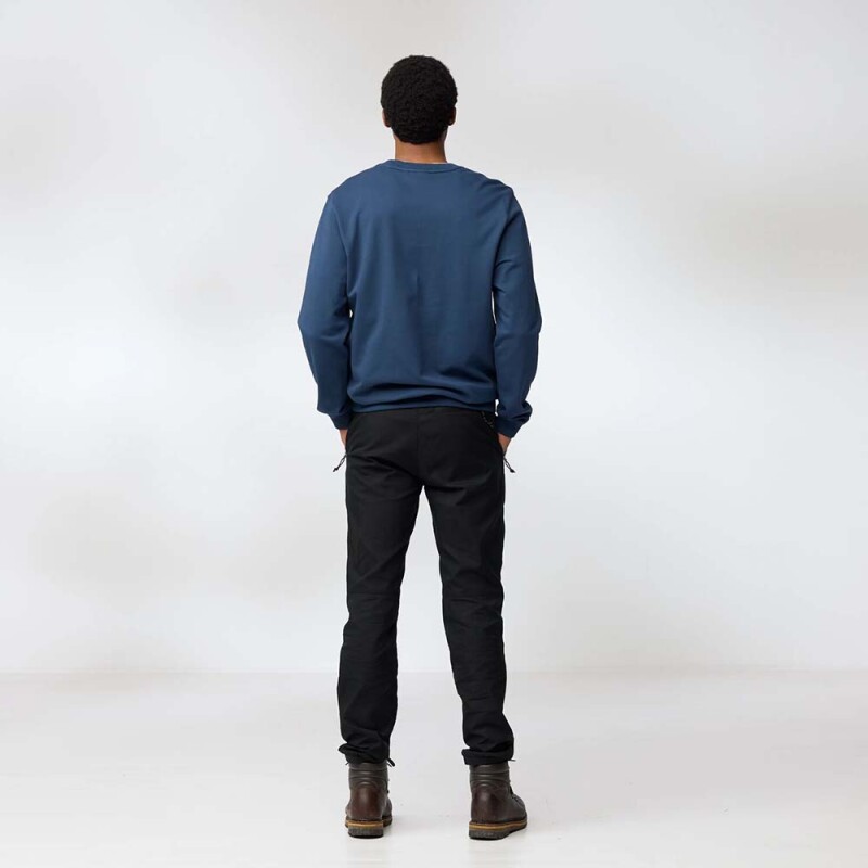 Poleron Fjallraven Vardag Sweater M Hombre Black