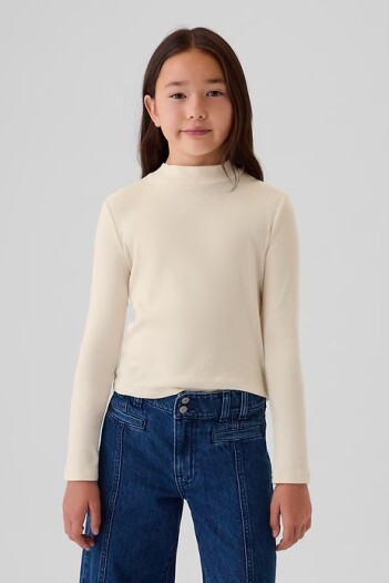 Remera Polera Niña Ivory Frost