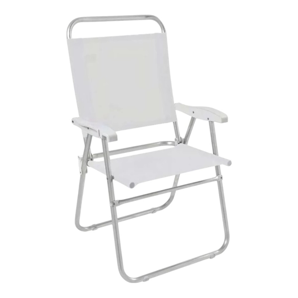 Sillón Reforzado en Aluminio Cancún Plus Zaka - Blanco 