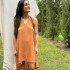 Vestido Tallo Camel