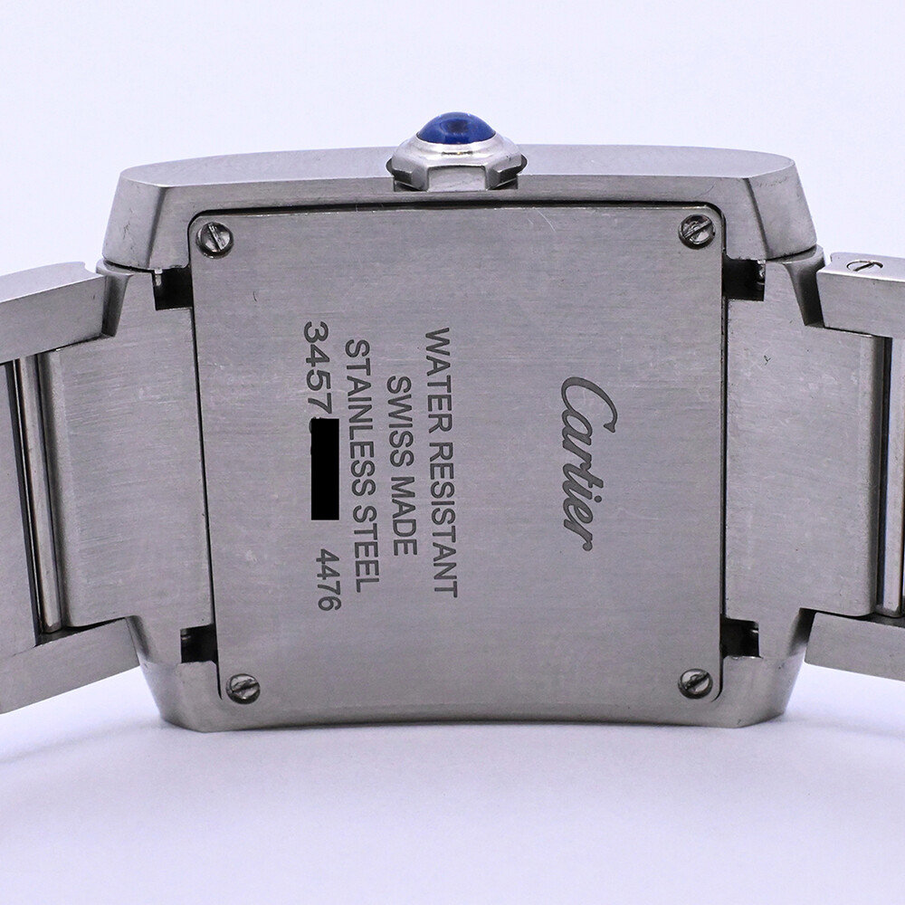 Cartier Tank Francaise mediano WSTA0074 quartz caja de acero 27 mm año 2024 con caja y papeles. Cartier Tank Francaise mediano WSTA0074 quartz caja de acero 27 mm año 2024 con caja y papeles.
