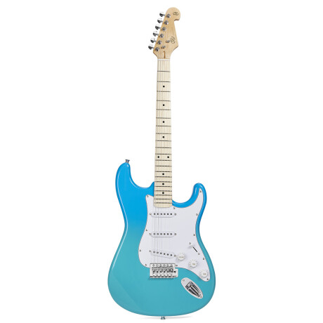 Guitarra Electrica Sx Sem1 Modern Serie Strato Blue Glow Con Funda Guitarra Electrica Sx Sem1 Modern Serie Strato Blue Glow Con Funda