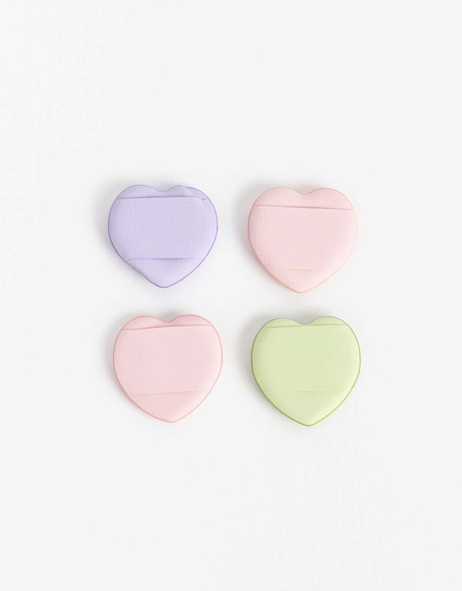 Set De Mini Esponjas De Maquillaje - Combinacion Bicolor 