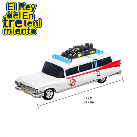 Auto Cazafantasmas Ecto-1 Vehículo Hasbro 30cm Ray Stantz y Auto