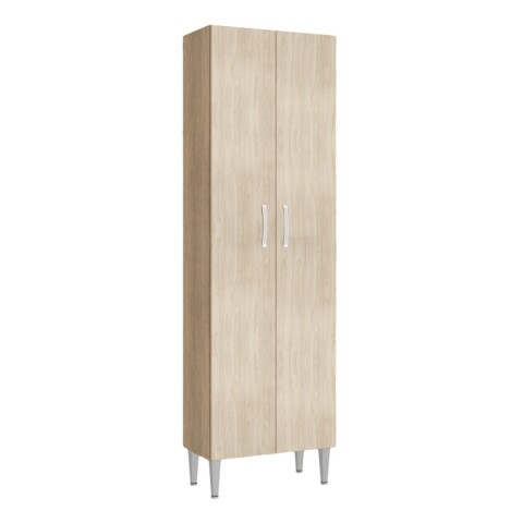 Mueble Multiuso 2 puertas 4 estantes Linea Tokio 61X31X202 Mueble Multiuso 2 puertas 4 estantes Linea Tokio 61X31X202