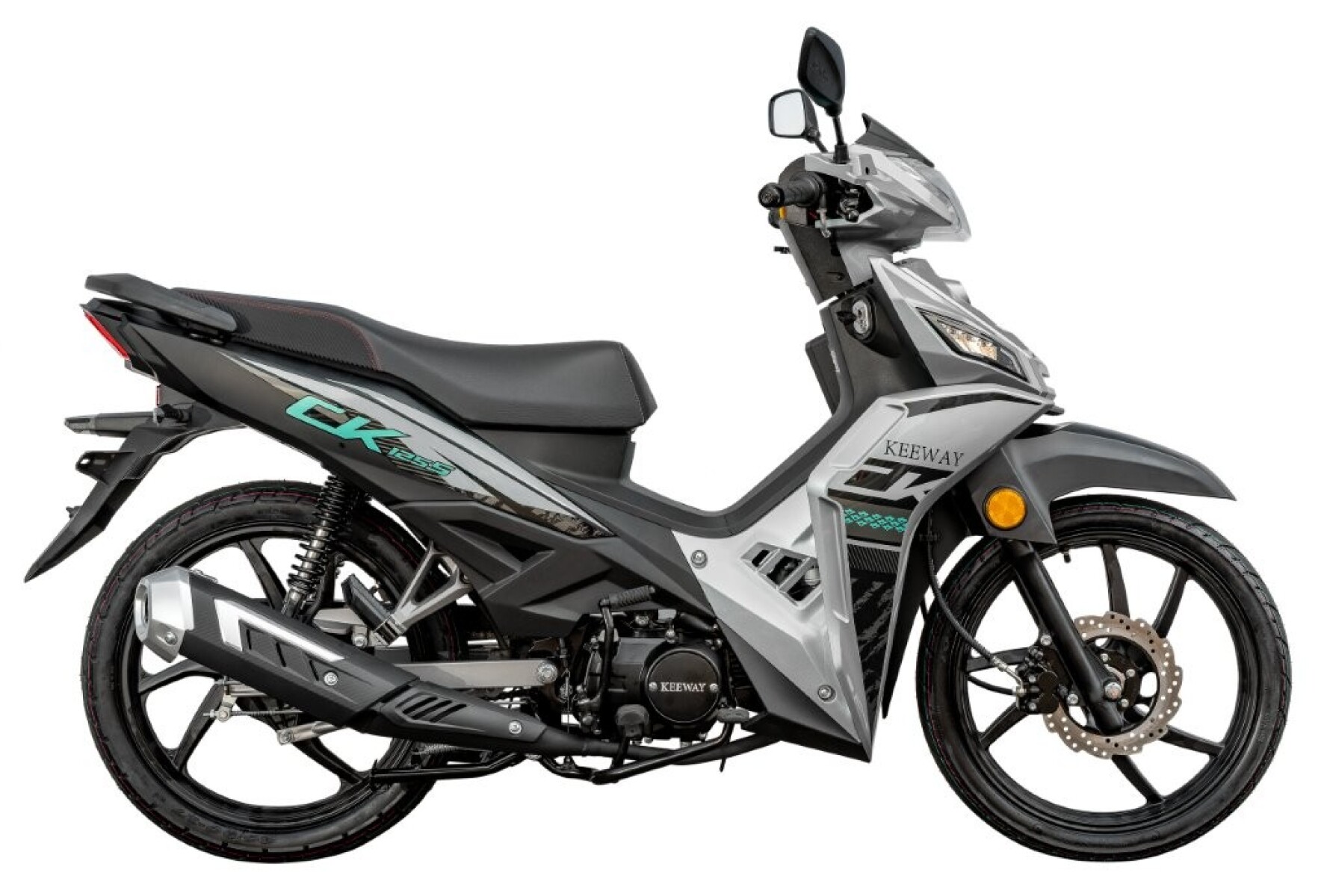MOTO KEEWAY CK 125s - GRIS 