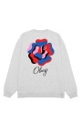OBEY PAPER ROSE Gris