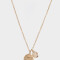 Cadena Corta con Dije Capsula Especial Cadena Corta Con Dije Capricornio - Dorado