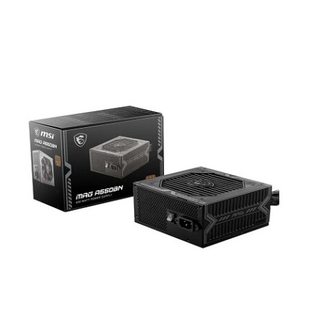 MSI - Power supply - MAG A550BN 80 Plus Bronce MSI - Power supply - MAG A550BN 80 Plus Bronce