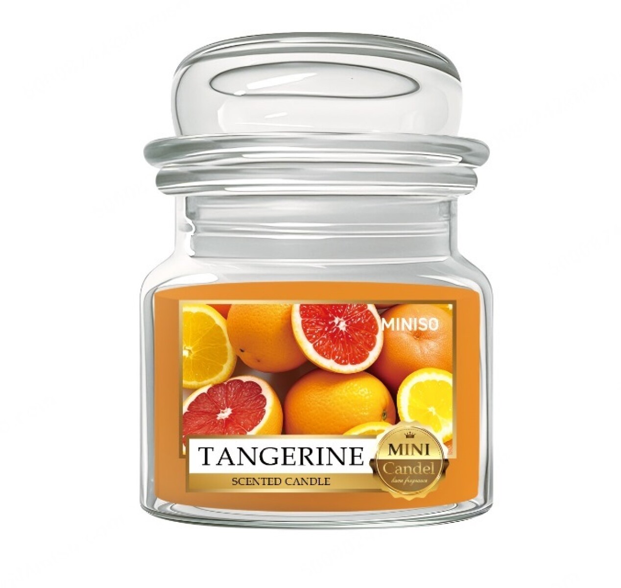 Vela en frasco - pomelo 