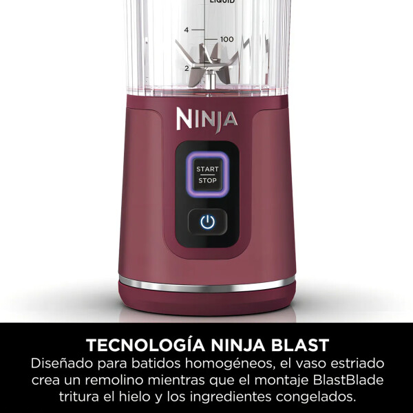 Licuadora De Vaso Ninja Blast Portable Blende 530 Ml PORTABLE BLENDER BC151EUCR