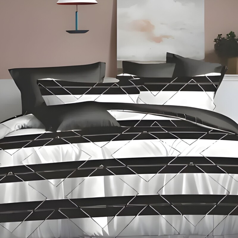 Manta Glamour 1 P + Porta Almohadas Y Almohada Caramelo 756