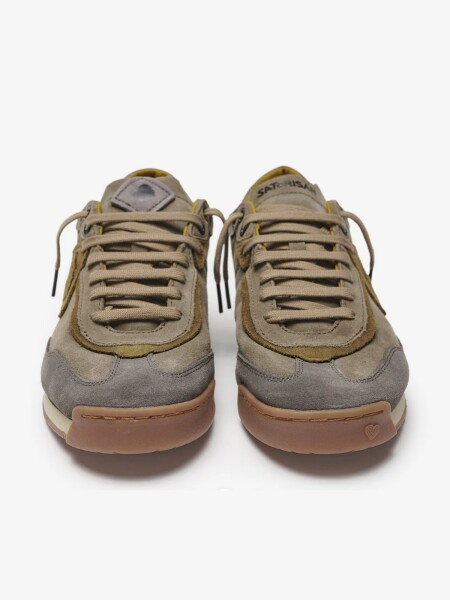 SHOES ENSO SUEDE PEAT GREEN