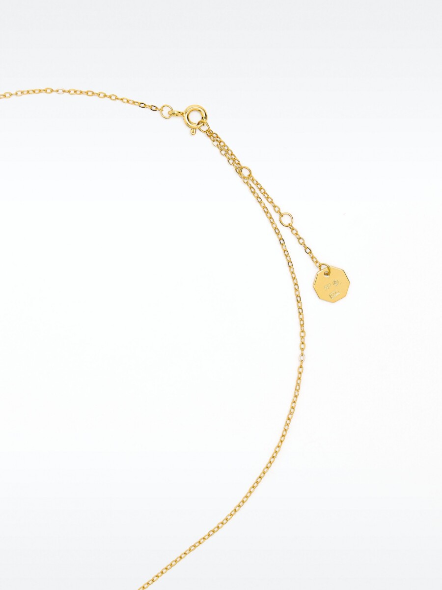 Collar Con Perlas Y Circonitas - Plata De Ley 925 rosa