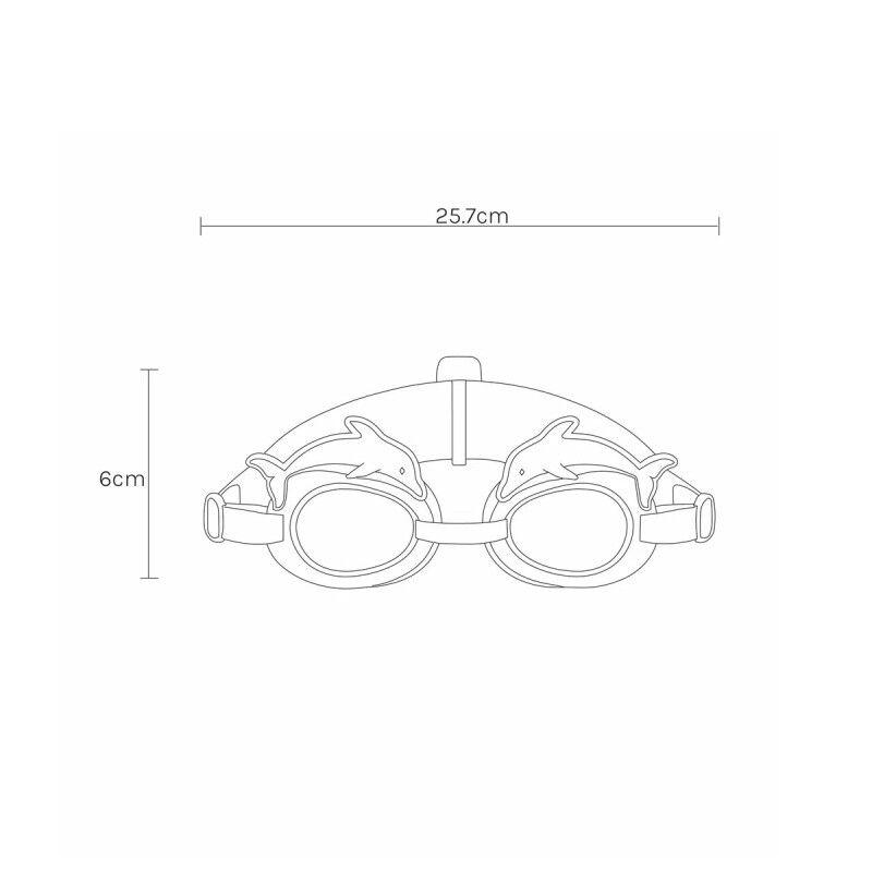 Lentes de natación Magin Pink Rip Curl Sunnylife Lentes de natación Magin Pink Rip Curl Sunnylife