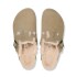 Zueco Boston Shearling LEVE - Regular Taupe
