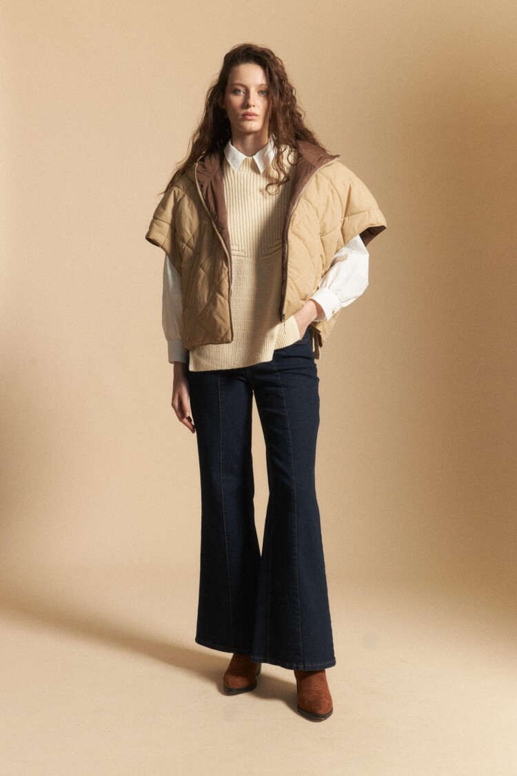 CHALECO HAISLEY Beige