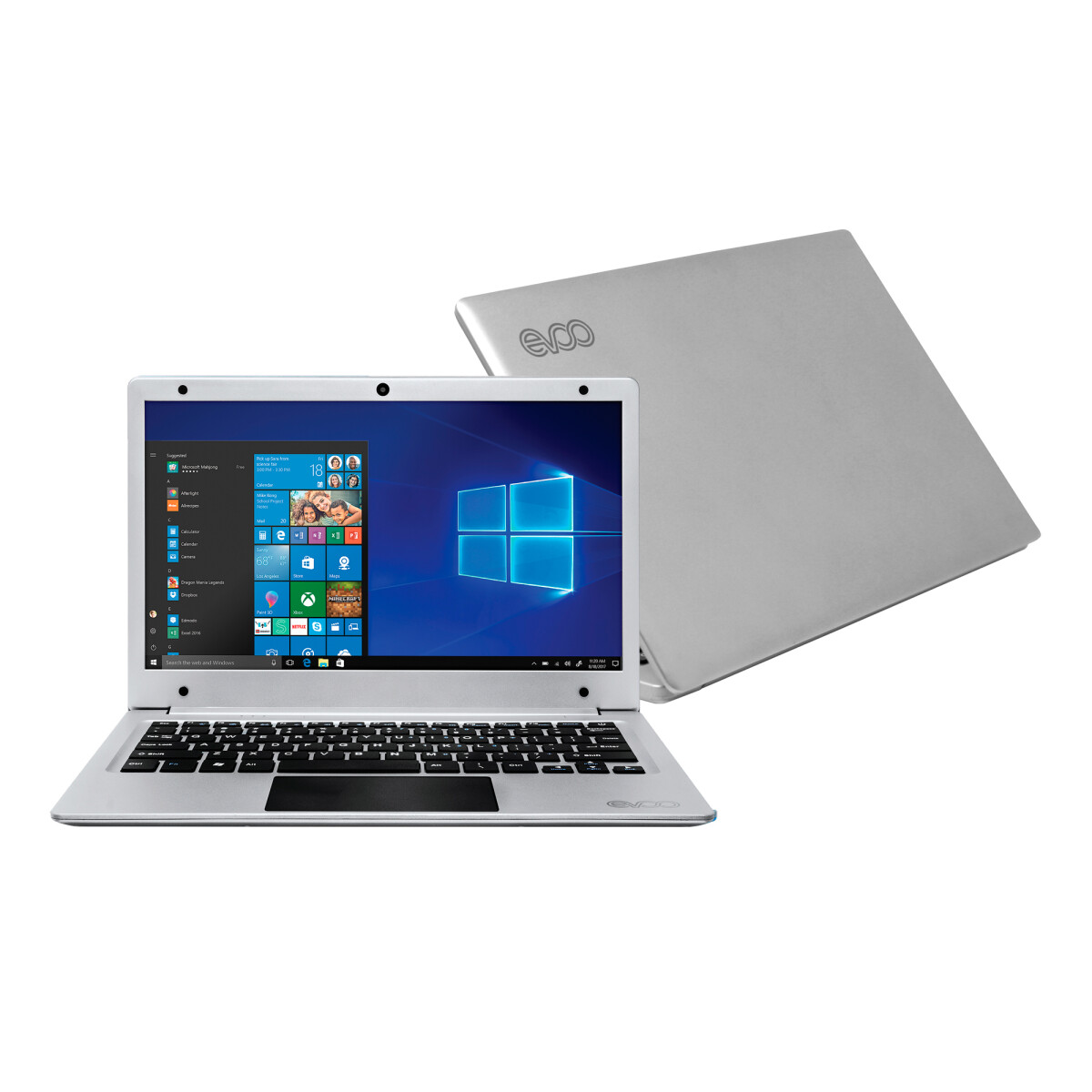 Evoo - Notebook EV-C-116-1-SL - 11,6" Ips Lcd. Intel Celeron N4000. Intel Hd 400. Windows. Ram 3GB / - 001 