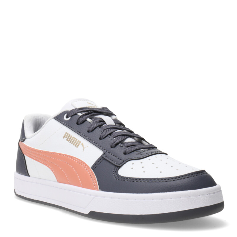 Championes de Mujer Puma Caven 2.0 Blanco - Gris - Rosado Salmon