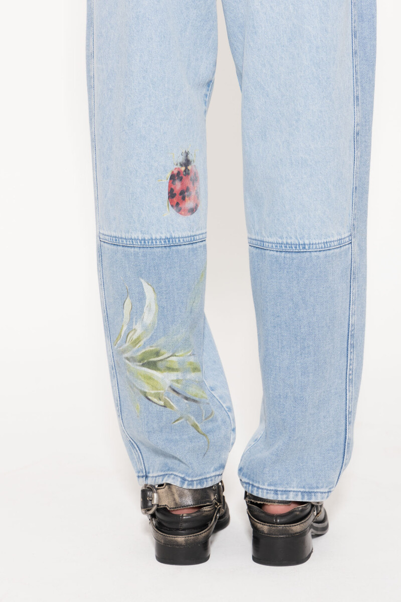 JEANS LUCK Azul