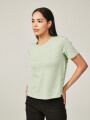 Remera Samu Verde Grisaceo