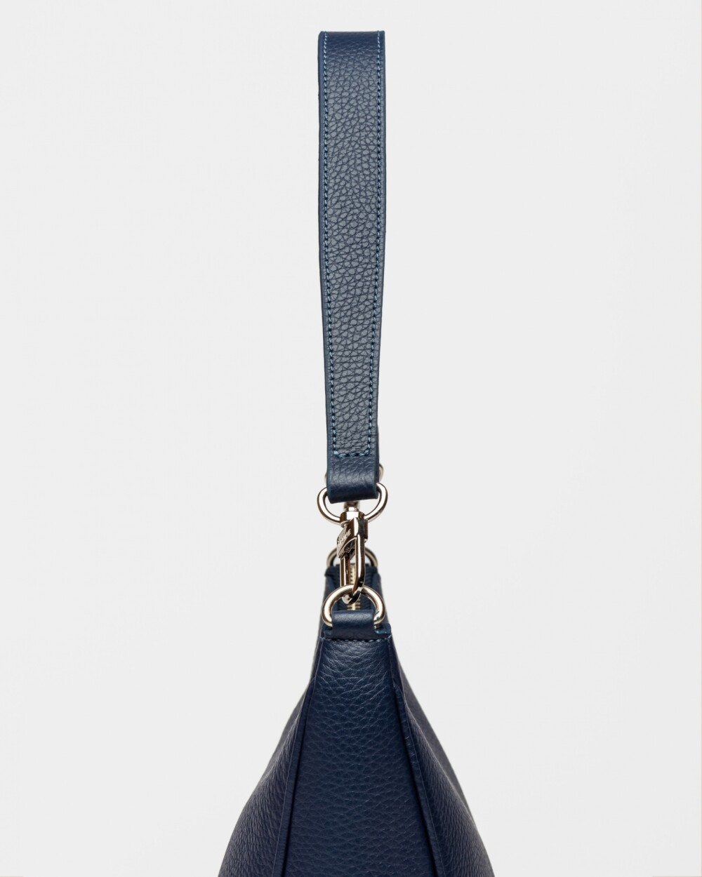 Bandolera Venice en cuero graneado Marine Blue
