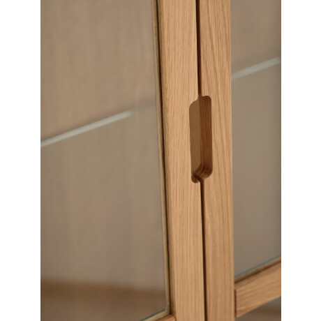 Vitrina Vesterby Baja 2 Puertas Roble Natural