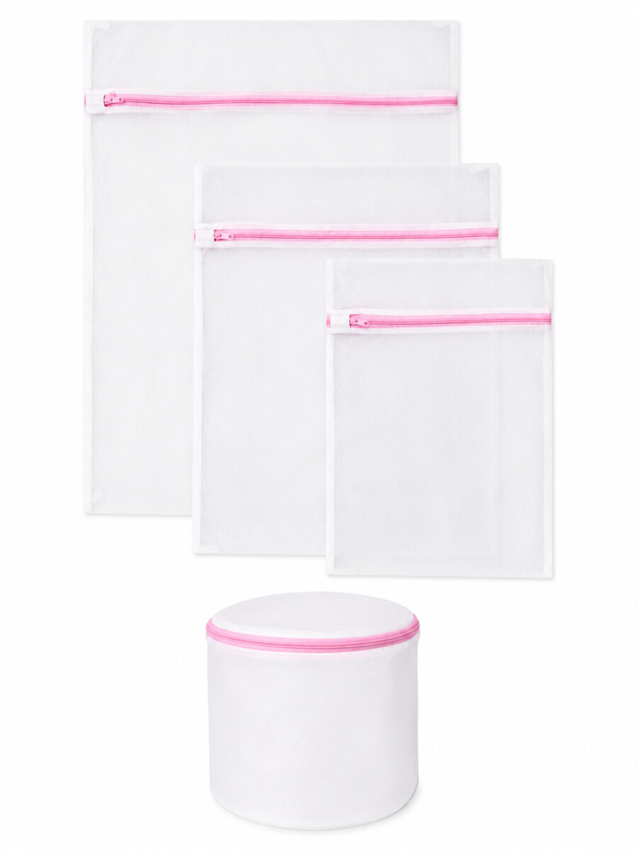 BOLSA PARA LAVARROPAS SET X 4 - BLANCO 