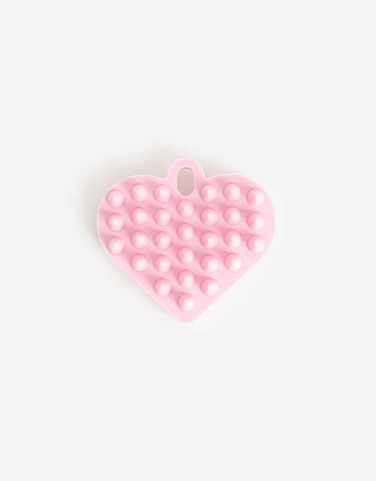 Complementos de Cosmética Herramientas capilares Masajeador Capilar Con Forma De Corazón - Rosa Claro