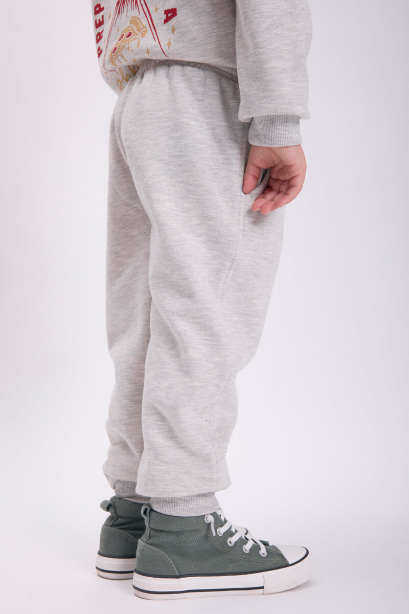 Pantalón deportivo jogger Gris Claro