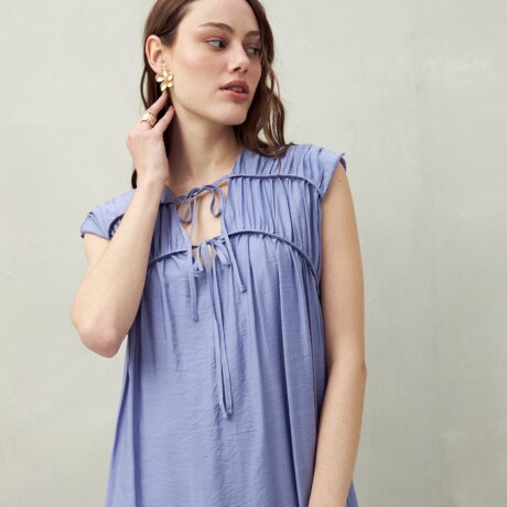 VESTIDO WILLA Azul Lavado