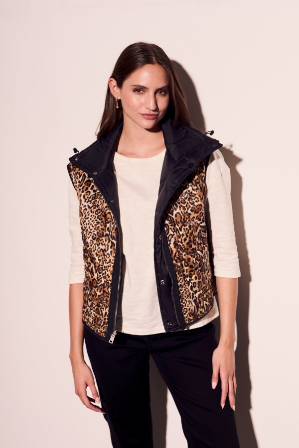 Chaleco Reversible Negro
