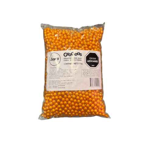 Perlas 8 mm Doradas 1 Kg Perlas 8 mm Doradas 1 Kg